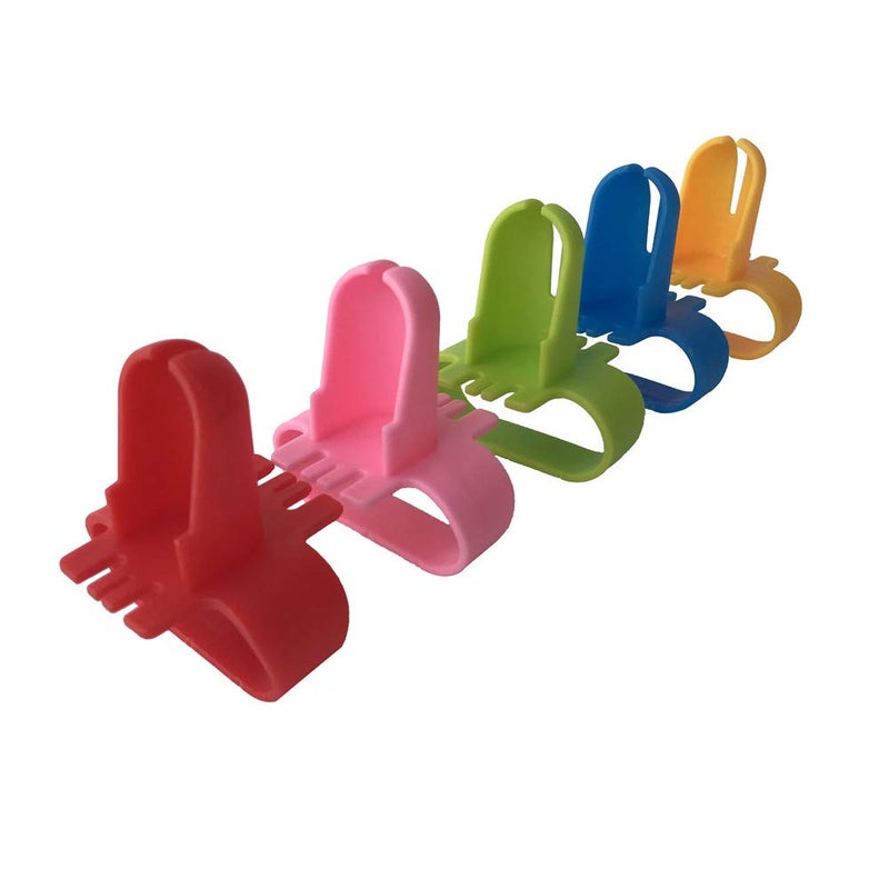 iFlyMars 5Pcs Balloon Tying Tool, No-Hands Reusable Knotter for Helium/Latex Balloons, Fast Assembly Party Decorations Supplies, Kids & Event Planners - Image 1